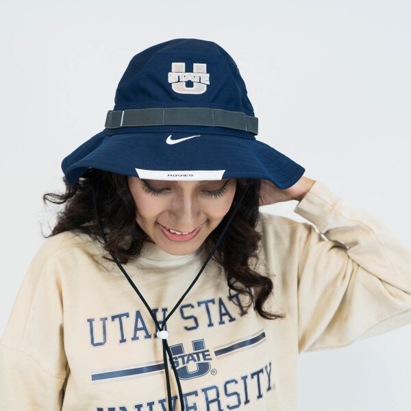 u-state nike boonie bucket hat navy